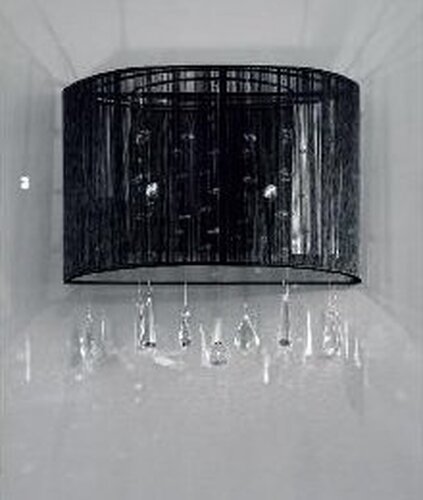 Dekorativní - OR WA 2-1119/3 CHRO Nástěnné svítidlo 2x25W G9 černá barva, šířka 38 cm - ORION - foto 1