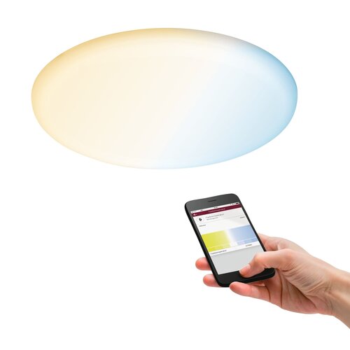 Koupelnová - P 95387 Smart Home Zigbee LED vestavné svítidlo Veluna VariFit měnitelná bílá 215mm IP44 17W - PAULMANN - foto 1