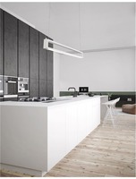 Podélná - NV 9117338 Závěsné svítidlo LINE bílý hliník a akryl rotační LED 38W 230V 3000K IP20 - NOVA LUCE