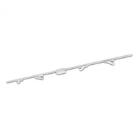 Lištové Briloner 48V - BRILO 8040046 Luxtrail lištový systém, kompletní sada, 4x LED svítidlo, bílé - BRILO