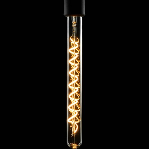 E27 - LA 1008374 LED Měkká Trubice T300 LED žárovka, průhledná, E27, PHASE, 9W, 1900K - BIG WHITE (SLV) - foto 1