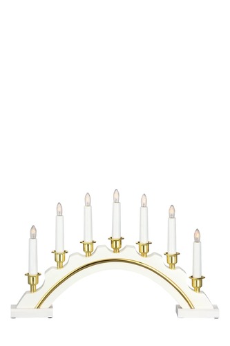 Interiérové dekorace - MAR 700446 Celine bílý svícen - Markslöjd - foto 1