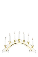 Interiérové dekorace - MAR 700446 Celine bílý svícen - Markslöjd