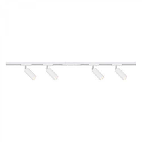 Lištové Briloner 230V - BRILO 8017046 1-fázový lištový systém, kompletní sada, 4x LED spoty, bílá - BRILO - foto 1