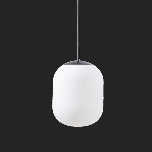 Koule - OS TAN62257 TANIA P1 HP závěsné skleněné svítidlo černá / bílá IP40 3000 K 52W LED DALI (původní kód OS 62257) - OSMONT - foto 1