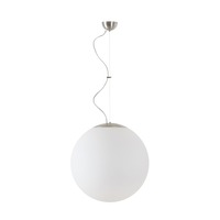 Koule - OS ISI70749 ISIS L4 PM-M závěsné plastové svítidlo kartáčovaná nerez / bílá IP40 4000 K 41W LED - OSMONT