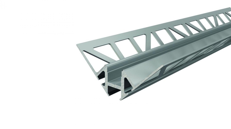 Al profily k zapuštění - IMPR 975341 Profil EV-01-08 mezi dlaždice vnitřní roh pro 8-9,3mm LED pásek elox.hliník 2,5m - LIGHT IMPRESSIONS - foto 1