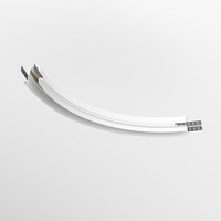 Lištové Magnetic Maytoni Exility - M TRA044-ANGLE.12W Radius-Verbinder R300 Exility EinbaustromKolejnice pro magnetickou lištu 48V für Gipskarton 12,5 mm, bílá TRA044-angle.12W - MAYTONI