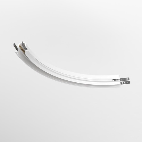 Lištové Magnetic Maytoni Exility - M TRA044-ANGLE.12W Radius-Verbinder R300 Exility EinbaustromKolejnice pro magnetickou lištu 48V für Gipskarton 12,5 mm, bílá TRA044-angle.12W - MAYTONI - foto 1