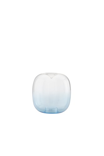 Stínidla, kryty, clony - FAN I-GISELLE-S15-BLU Skleněné stínidlo Giselle modrá kouřová - FANEUROPE - foto 1