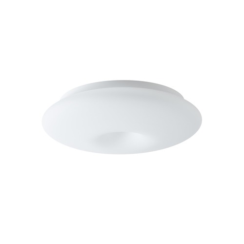 Kruhová - OS SAT59741 SATURN 1 stropní/nástěnné skleněné svítidlo bílá IP20 4000 K 16W LED - OSMONT - foto 1
