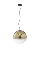 Dekorativní - FAN I-MARTE-S35 ORO Závěsné svítidlo Marte (zlaté sklo) 1 x E27, 35 x 156.7 cm - FANEUROPE