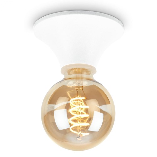Kruhová - BRI 2114016 Stropní svítidlo 12 cm 1x E27 max 10 W bílé - BRILONER - foto 1