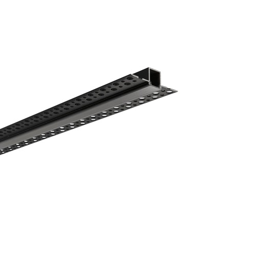 Al profily k zapuštění - FAN I-PROFILO-GORIZIA-S NER Profil GORIZIA pro sádrokarton, černý, černý difuzor včetně krytek, 200x5,2x1,4 cm - FANEUROPE - foto 1