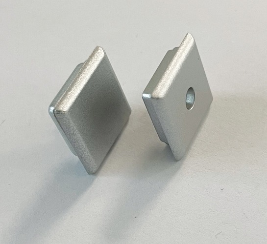 Úchyty a držáky pro Al profily - FAN I-PROFILO-DORIK-16-CAP Koncová krytka profilu DORIK - FANEUROPE - foto 1