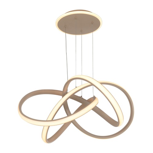 Dekorativní - GT 6064-113 Závěsné svítidlo Bandol 60W 6000lm 3000K béžová - GeeTi - foto 1