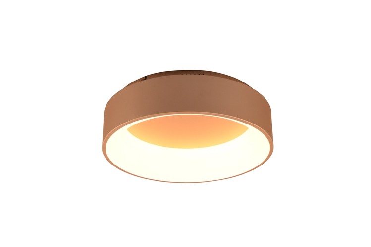 Kruhová - FAN LED-NOAH-PL45-ORO Stropní svítidlo LED NOAH zlatá 40 W 5600 lm CCT 45 x 13 cm - FANEUROPE - foto 1