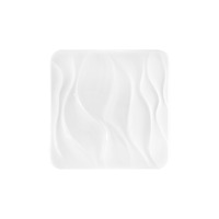 Hranatá - FAN I-WAVE-PL53-INT Stropní LED svítidlo WAVE bílá, 40 W, 3900 lm, CCT, stmívatelné, Wi‑Fi dálk. ovladač, 53 x 9 x 53 cm - FANEUROPE