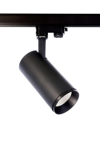 Svítidla - IMPR 707119 Deko-Light kolejnicový systém 3-fázový 230V Lucea 15 černá 220-240V AC/50-60Hz 15,00 W 3000/4000 K tmavě černá RAL 9005 - foto 1
