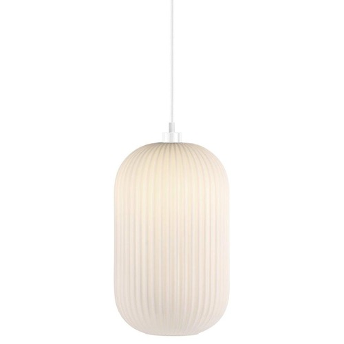 Válec - NOR 46573001 Závěsné svítidlo Milford 20 1x40W E27 opál - NORDLUX - foto 1