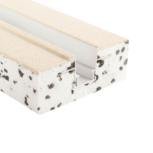 Al profily k zapuštění - IMPR 988171 Deko-Light Combo montážní profil s izolací 2 m, bílá - LIGHT IMPRESSIONS - foto 1