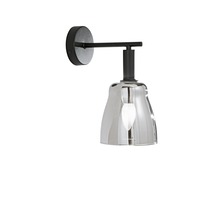 Dekorativní - FAN I-WEIZEN-AP Nástěnné svítidlo WEIZEN černá, 1xE14, 14 x 18 x 29 cm - FANEUROPE