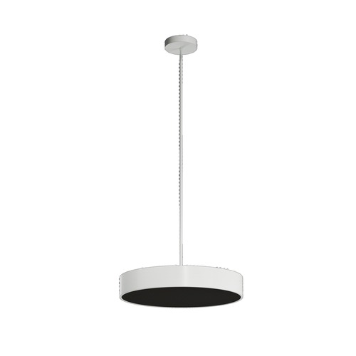Kruhová - OS KRU60216 KRUGER P3 FC závěsné plastové svítidlo bílá / černá IP40 3000 K 48W LED - OSMONT - foto 1