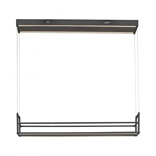 Podélná - LD 15248-18 Závěsné svítidlo SONTURA černé s odkládací plochou a funkcí Memory - LEUCHTEN DIREKT / JUST LIGHT - foto 1