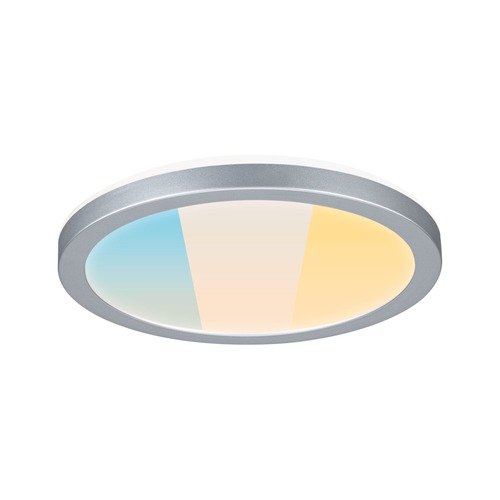 Kruhová - P 71269 LED Panel Atria Shine IP44 kruhové 190mm 7,6W 3000 - 6500K matný chrom - PAULMANN - foto 1