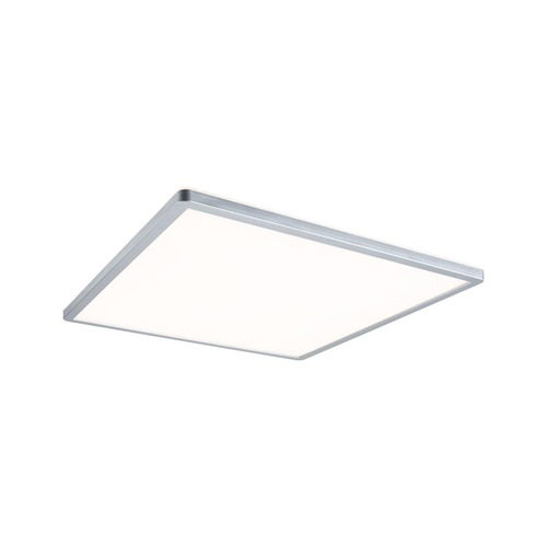 Hranatá - P 70995 LED Panel 3-krokové-stmívatelné Atria Shine hranaté 420x420mm 3000K matný chrom - PAULMANN - foto 1