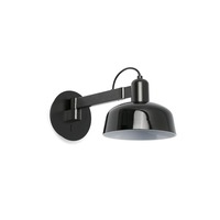 Bodová - FARO 20342-117 TATAWIN nástěnné svítidlo s ramenem, černá - FARO