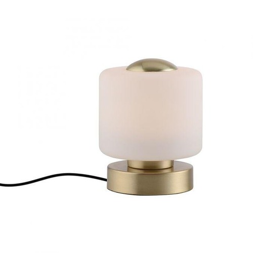 Stolní lampy dekorační - PN 4037-60 BOTA LED stolní lampa, mosaz, kruhová, dotykový stmívač, nadčasový design 3000K - PAUL NEUHAUS - foto 1
