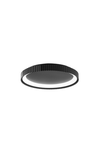 Dekorativní - FAN LED-NIKE-PL50-NER Stropní LED svítidlo Nike (černé, kov) 40 W, 5840 lm, DIP‑CCT 2700 / 3200 / 4000 K, pr. 49 x 7,5 cm - FANEUROPE - foto 1