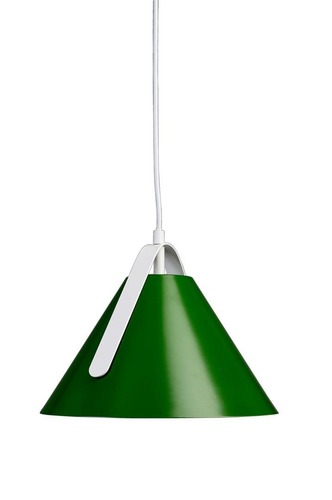 Kruhová - IMPR 342176 Deko-Light závěsné svítidlo Diversity 220-240V AC/50-60Hz E27 1x max. 40,00 W 200 zelená RAL6002 - foto 1