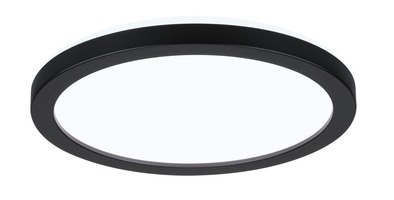 Kruhová - P 71011 LED Panel Atria Shine kruhové 190mm 4000K černá - PAULMANN