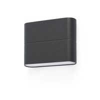 Nástěnná - FARO 70645 ADAY 113 nástěnná lampa, tmavě šedá - FARO