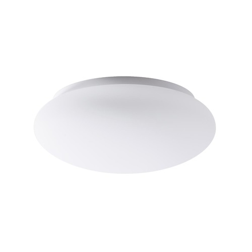Nouzová - OS ARA67580 ARAKIS 2 stropní/nástěnné skleněné svítidlo bílá IP43 4000 K 18W LED nouzové kombinované 3 h - OSMONT - foto 1