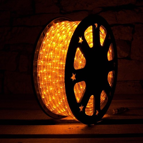 Světelné kabely - DLED LEDRL30Y DECOLED LED hadice 50 m, žlutá, 1 500 diod - foto 1