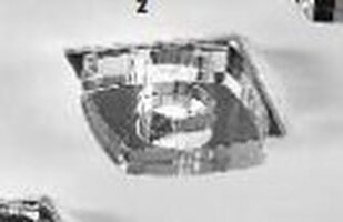 Dekorativní - OR STR 10-421 ČIRÁ Vestavné svítidlo 1x50W MR16 sklo/čirá, 9x9cm - ORION