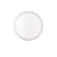 Kruhová - FAN I-FROZEN-PL60 Stropní LED svítidlo Frozen, bílé, 37,5 W, 6000 lm, CCT, 58 x 6 cm - FANEUROPE