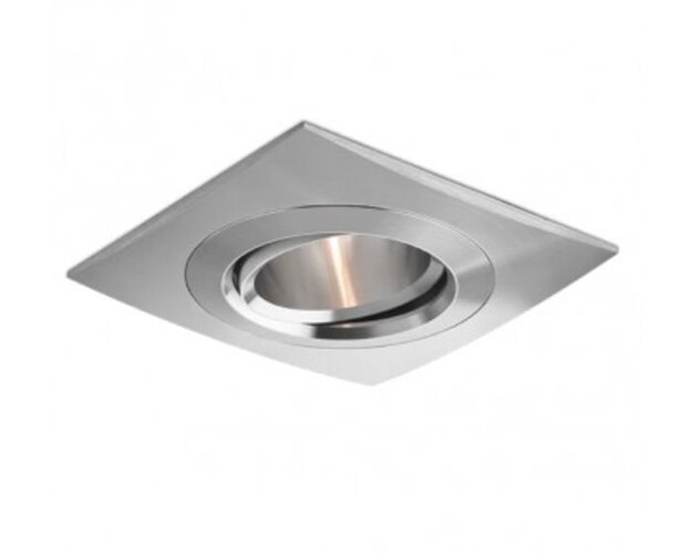 Hranatá - BPM 8030 Vestavné svítidlo Tecnica hliník,úhel výklopu jen 25°  1x50W, 12V - BPM - foto 1