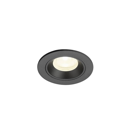 Kruhová - LA 1009310 NUMINOS® XS Stropní vestavné svítidlo, 4000 K, 40°, IP20, kulaté, černé - BIG WHITE (SLV) - foto 1
