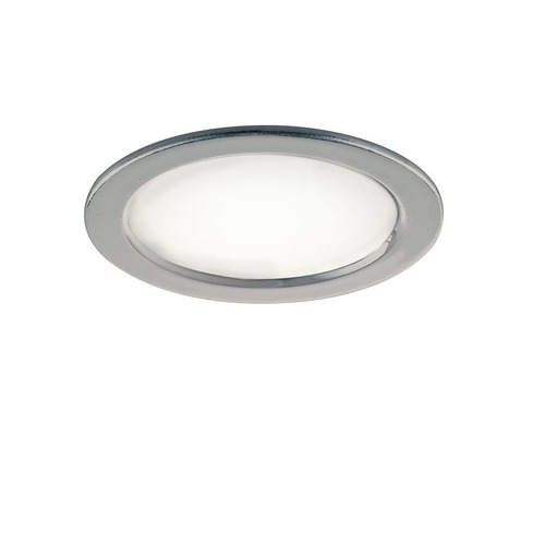 Koupelnová - FAN INC-NEMO-65 SIL Zápustné venkovní svítidlo LED Nemo, stříbrné, plast, 3,5 W, 277 lm, 4000 K, IP44, 6,5 x 1,8 cm - FANEUROPE - foto 1
