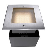 Zapuštěná - IMPR 730248 Zemní zápustné svítidlo Square 2 symetrické 230V pojezdové - DEKOLIGHT