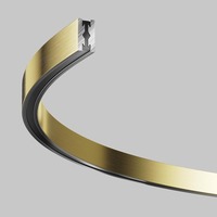 Lištové Magnetic Maytoni Flarity - M TRX154-SR-D650-BS Polokruhová Magnetická kolejnice 650 mm 24V mosaz hliník Flarity - MAYTONI