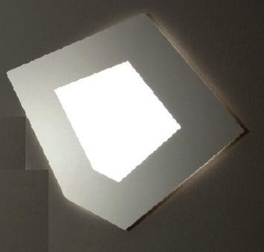 Zapuštěná - LUX 18044.00 Vestavné svítidlo Zig - Zag 44 nerez 25W 2250lm 220V - LUXLIGHTING - foto 1