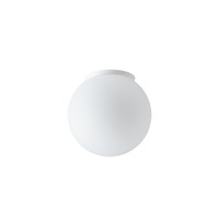 Kruhová - OS STY61725 STYX 2 stropní/nástěnné skleněné svítidlo bílá IP65 4000 K 8W LED - OSMONT