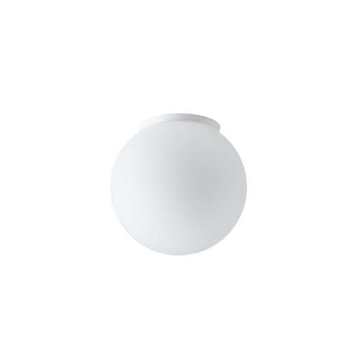 Kruhová - OS STY61725 STYX 2 stropní/nástěnné skleněné svítidlo bílá IP65 4000 K 8W LED - OSMONT - foto 1