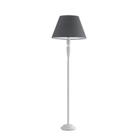 Stojací lampy - FAN I-FAVOLA/PT Stojací lampa Piantana Favola, bílé/šedé, 1 x E27, 45 x 155 cm - FANEUROPE