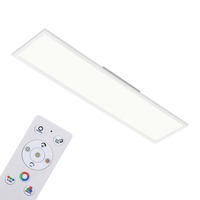 Hranatá - BRILO 7154-016 RGB LED stropní svítidlo, CCT, noční světlo, RGB, časovač, stmívatelné - BRILO